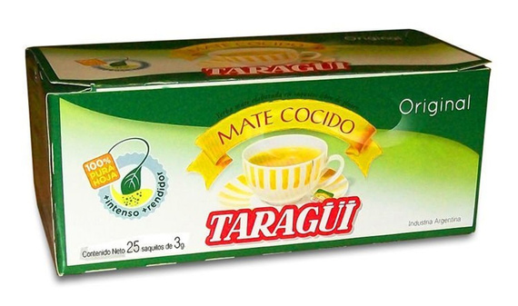 Yerba Mate Taragui saszetki klasyczne 25 x 3g